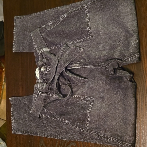 Rag and Bone black Miramar mia jean. Size L. Faux back pocket. NWT - Picture 1 of 5